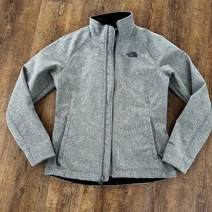 The North Face Black and Gray Shell Jacket